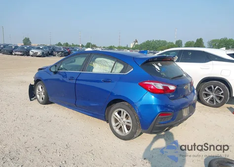 2018 Chevrolet Cruze Lt Auto z USA, uszkodzony, nr VIN 3G1BE6SM9JS597231